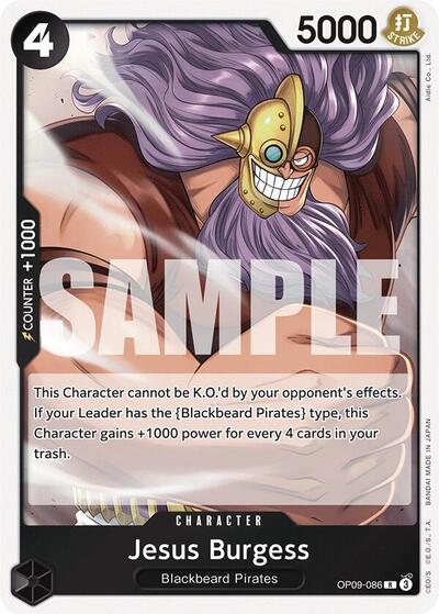 Jesus Burgess #OP09-086 Emperors in the New World
