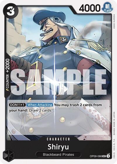 Shiryu #OP09-088 Emperors in the New World