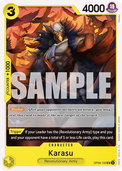 Karasu #OP09-100 Emperors in the New World