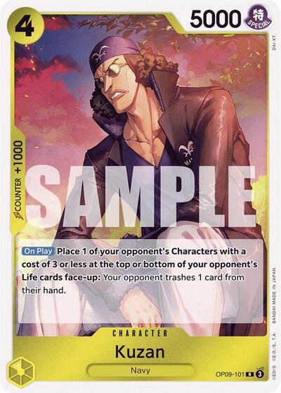 Kuzan #OP09-101 Emperors in the New World