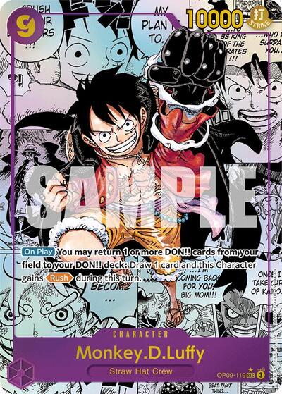 Monkey.D.Luffy (Manga) #OP09-119 Emperors in the New World