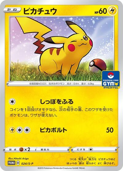 Pikachu #24 Sword & Shield Promos (Japanese)