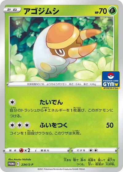 Grubbin #234 Sword & Shield Promos (Japanese)