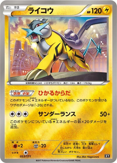 Raikou #33 The Best of XY (Japanese)