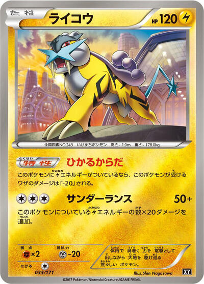 Raikou #33 The Best of XY (Japanese)