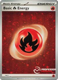 Fire Energy #2 Professor Program Promos