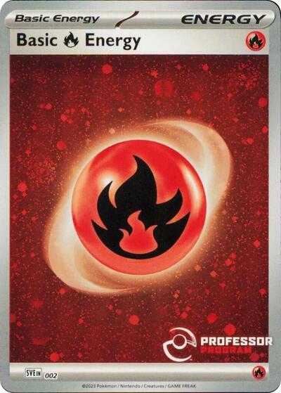 Fire Energy #2 Professor Program Promos