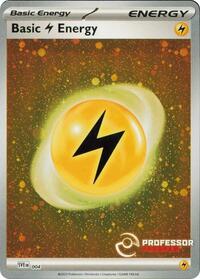 Lightning Energy #4 Professor Program Promos