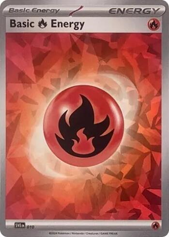 Basic Fire Energy #10 Scarlet & Violet Energies
