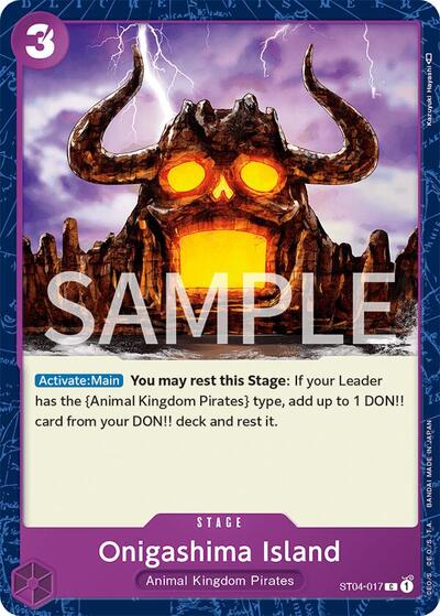Onigashima Island #ST04-017 Revision Pack Cards