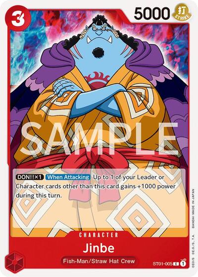 Jinbe #ST01-005 Revision Pack Cards