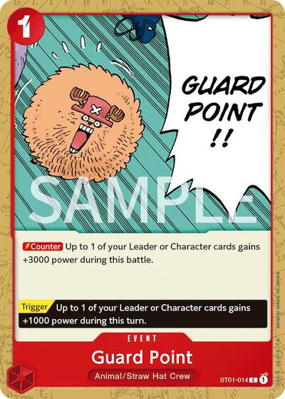 Guard Point #ST01-014 Revision Pack Cards