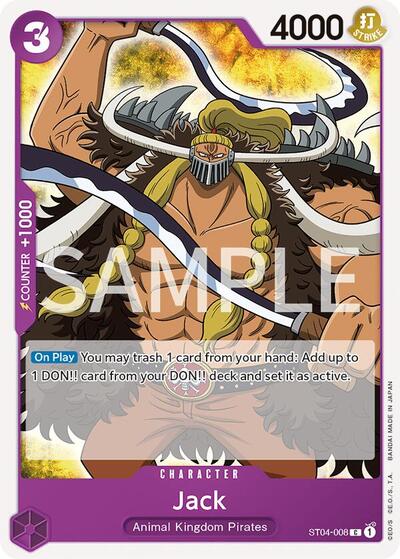 Jack #ST04-008 Revision Pack Cards