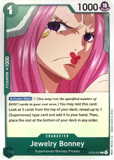 Jewelry Bonney #ST02-007 Revision Pack Cards