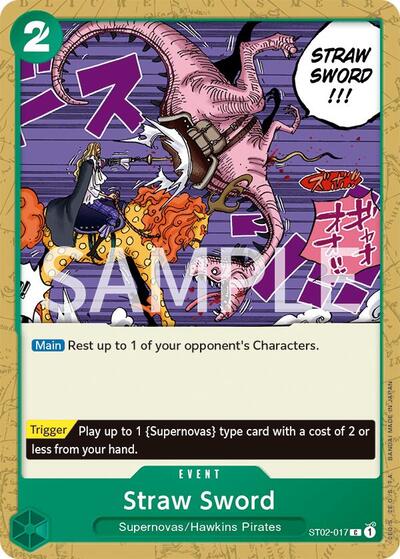 Straw Sword #ST02-017 Revision Pack Cards