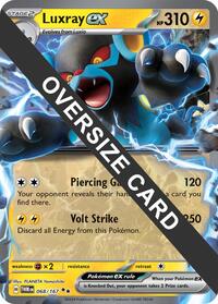 Luxray ex #68 Jumbo Cards
