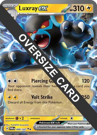 Luxray ex #68 Jumbo Cards