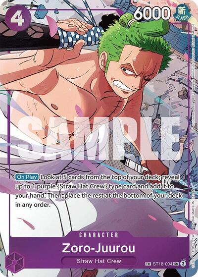 Zoro-Juurou (ST18-004) #ST18-004 Emperors in the New World