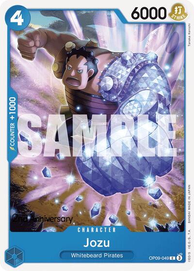 Jozu #OP09-049 Emperors in the New World: 2nd Anniversary Tournament Cards