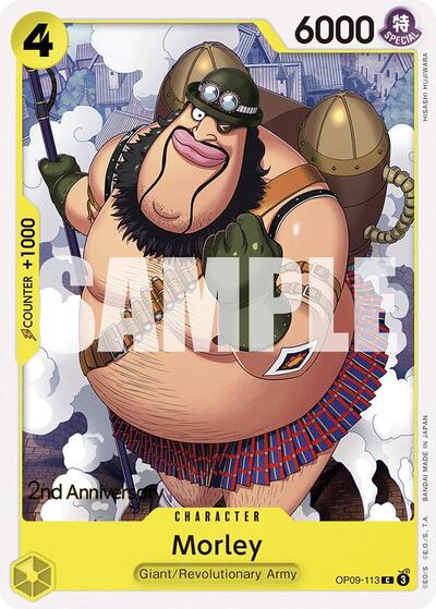 Morley #OP09-113 Emperors in the New World: 2nd Anniversary Tournament Cards