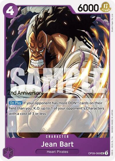 Jean Bart #OP09-066 Emperors in the New World: 2nd Anniversary Tournament Cards