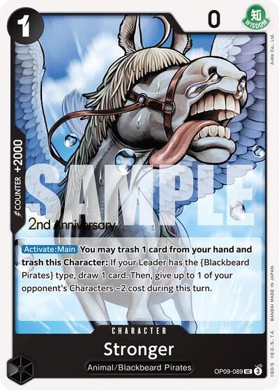 Stronger #OP09-089 Emperors in the New World: 2nd Anniversary Tournament Cards