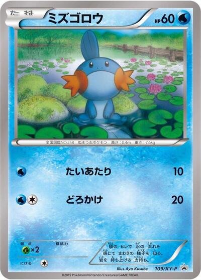 Mudkip XY Promos (Japanese) #109