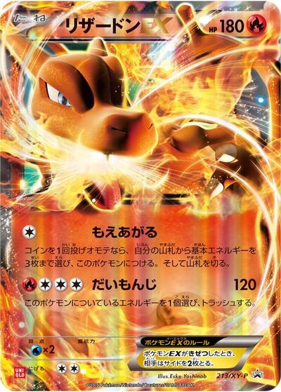 Charizard EX #213 XY Promos (Japanese)