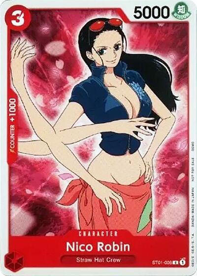 Nico Robin #ST01-008 One Piece Demo Deck Cards