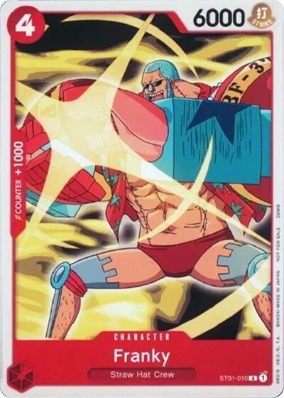 Franky #ST01-010 One Piece Demo Deck Cards