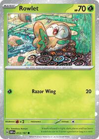 Rowlet #13 Miscellaneous Cards & Products