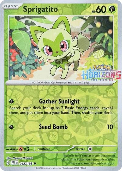 Sprigatito #12 Miscellaneous Cards & Products