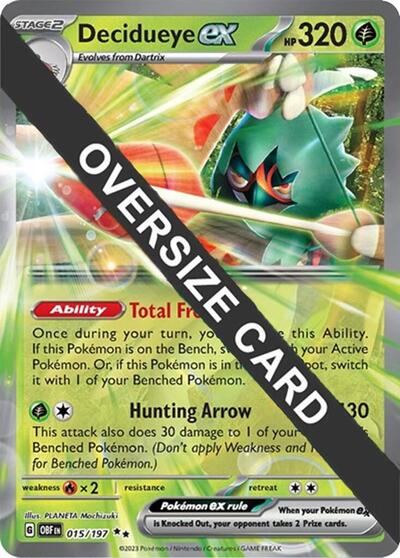 Decidueye ex #15 Jumbo Cards