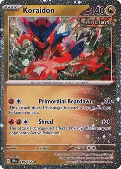 Koraidon #119 Miscellaneous Cards & Products