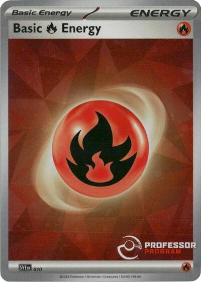 Fire Energy #10 Professor Program Promos