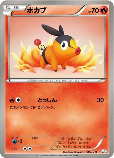 Tepig Master Deck Build Box EX (Japanese) #2