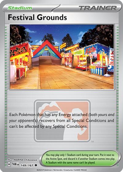 Festival Grounds #149 League & Championship Cards