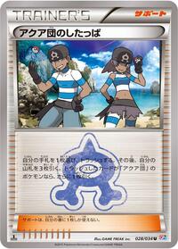 Team Aqua Grunt #28 Magma Gang vs Aqua Gang: Double Crisis (Japanese)
