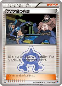 Team Aqua Admin #27 Magma Gang vs Aqua Gang: Double Crisis (Japanese)