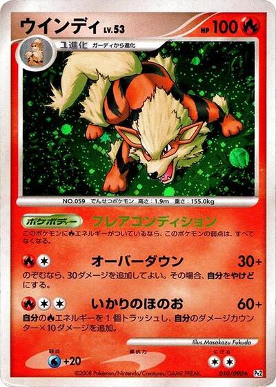 Arcanine Bonds to the End of Time (Japanese) #10