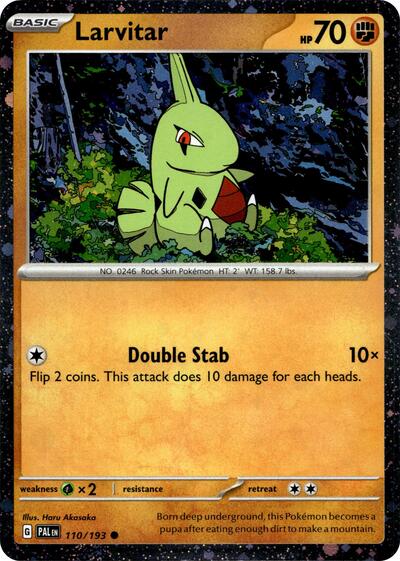 Larvitar #110 Miscellaneous Cards & Products