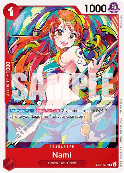 Nami (2025 New Year Event) #ST01-007 One Piece Promotion Cards