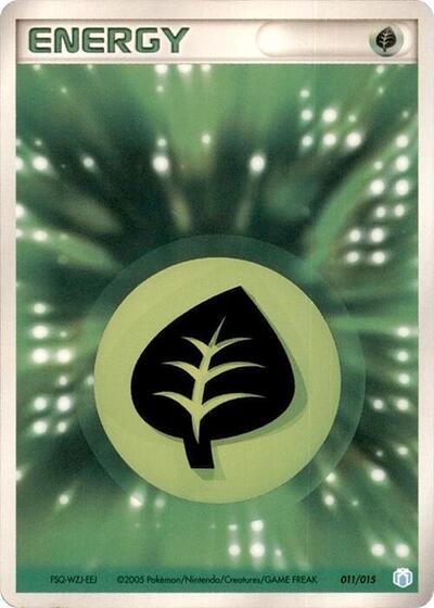 Basic Grass Energy #11 Gift Box Mew - Lucario (Crawdaunt Quarter Deck) (Japanese)