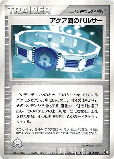 Team Aqua Belt #30 Aqua Deck Kit (Japanese)