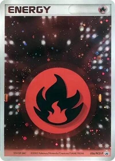 Basic Fire Energy #56 PCG-P Promotional cards (Japanese)