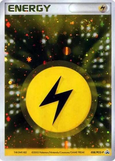 Basic Lightning Energy #58 PCG-P Promotional cards (Japanese)