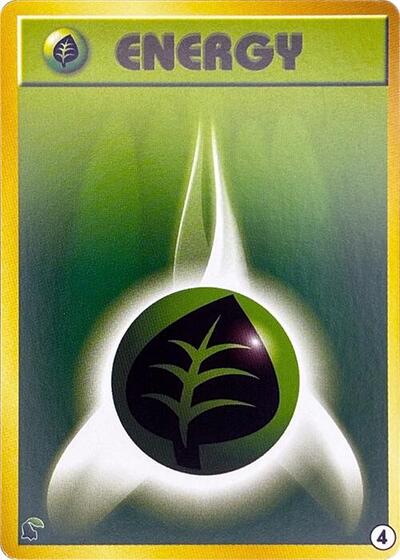 Basic Grass Energy #4 Intro Pack Neo (Chikorita) (Japanese)