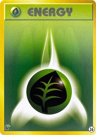 Basic Grass Energy #26 Intro Pack Neo (Chikorita) (Japanese)
