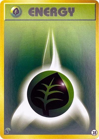 Basic Grass Energy #28 Intro Pack Neo (Chikorita) (Japanese)