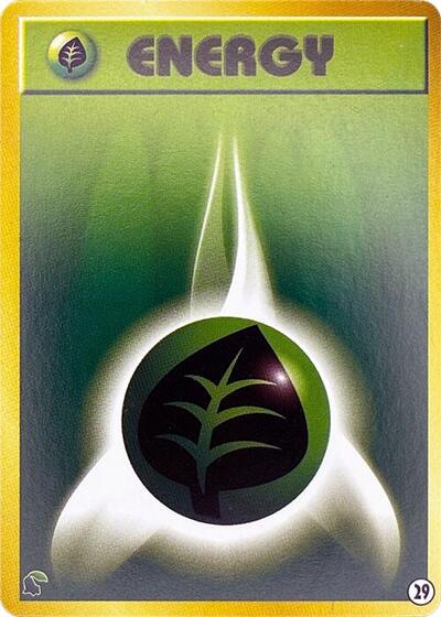 Basic Grass Energy #29 Intro Pack Neo (Chikorita) (Japanese)